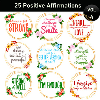 Gratitude stickers - Motivational stickers - Positive affirmation