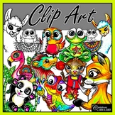 Clip Art: Animal - Animaux - Ami-mots