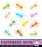 Clip Art Ants - Insect Icon Graphics