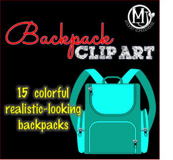 Preview of Clip Art - Backpacks
