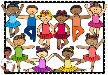 Preview of Clip Art~ Ballerina Dancers