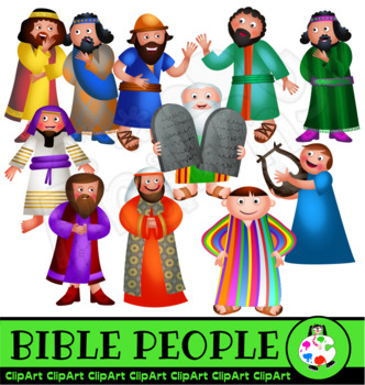 Preview of ClipArt Bible People