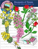 Clip Art: Bouquets of Roses