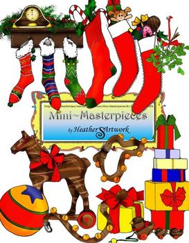 Preview of Clip Art: Christmas Eve Gifts by HeatherSArtwork