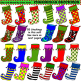 Clip Art Christmas Stockings