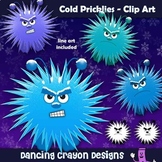 Cold Pricklies Clip Art | Warm Fuzzies Series