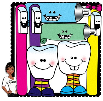 Clip Art~ Dental Health 2 (Teeth and Dentists) by Cara's Creative ...