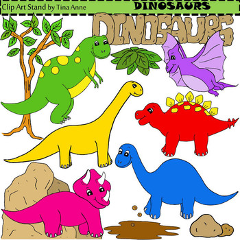 Preview of Clip Art Dinosaurs
