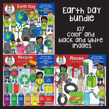 Preview of Clip Art -  Earth Day Bundle