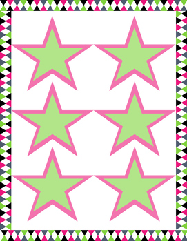 Preview of Clip Art Estrellas