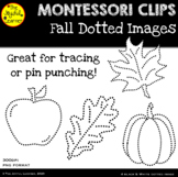 Clip Art: Fall Dotted Images