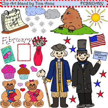 Preview of Clip Art February