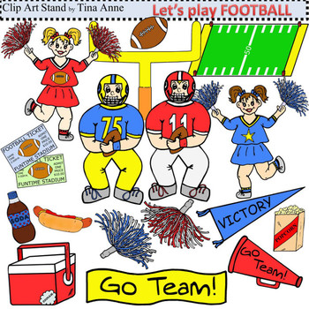 Preview of Clip Art Football