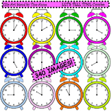 Clip Art Let’s Tell Time Combo