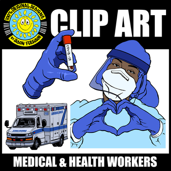 Preview of Clip Art Medical Health Workers