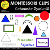 Clip Art: Montessori Grammar Symbols
