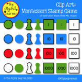 Clip Art:  Montessori Stamp Game