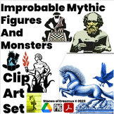 Clip Art Mythic Figures and Monsters for Teacher-Authors a