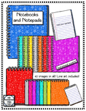 Clip Art - Notebooks and Notepads