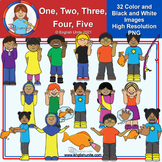 Clip Art - One, Two, Three, Four, Five Nursery Rhyme (Nov 