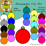 Clip Art: Ornaments (25 colors & 1 BW)
