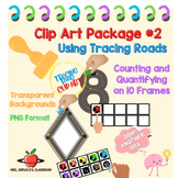 Clip Art Package #2: Using Tracing Roads