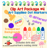 Clip Art Package #4: Dot Markers