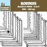 Clip Art: Page Borders - 20 Fun decorative borders