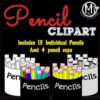 Preview of Clip Art - Pencils