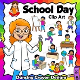 Clip Art School Schedule - Kids at School Clip Art