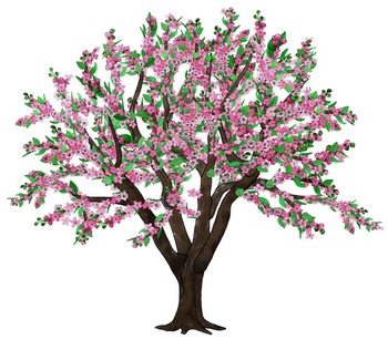 Clip Art Seasons of an Apple Tree by Thematic Teacher | TpT
