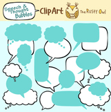 Clip Art Speech and Thought Bubbles