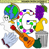 Clip Art Starts With Letter G