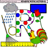 Clip Art Starts With Letter R