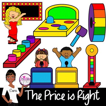 Preview of Clip Art~ The Price is Right Game Show Fun!