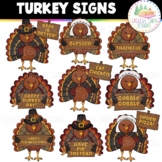 Clip Art: Turkey Signs