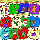 Clip Art Ugly Christmas Sweaters Combo