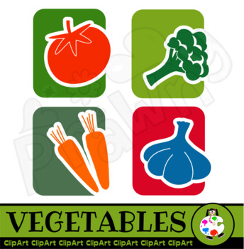 Preview of Clip Art Vegetables