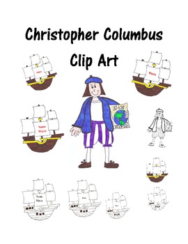 christopher columbus clip art