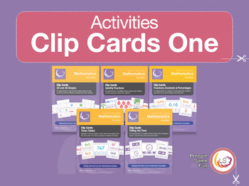 Preview of Clip Card Bundle 1