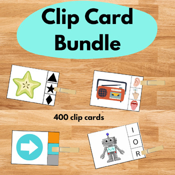 Preview of Clip Card Preview, Educational Resource Fine Motor Skills