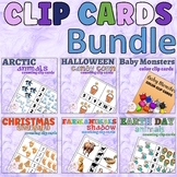 Clip Cards Bundle Colors and Counting For Preschool and Ea