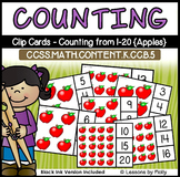 Clip Cards | Counting Within 20 | Apples