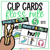 FLOSS Rule Clip Cards