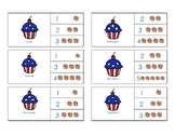 Clip Cards - Shape Syllable Counting | 4th of July, Indepe