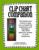Clip Chart Companion- Management Forms and Reward Printables