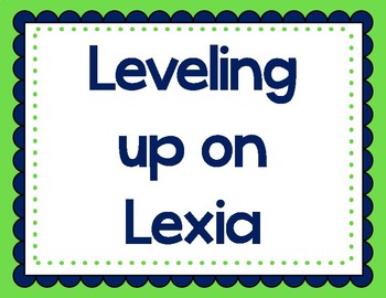 Lexia Achievement Chart