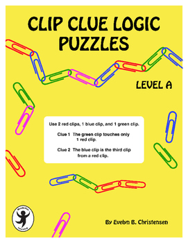 Preview of Clip Clue Logic Puzzles Level A [Distance Learning]