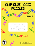 Clip Clue Logic Puzzles Level A [Distance Learning]