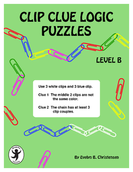 Preview of Clip Clue Logic Puzzles Level B [Distance Learning]